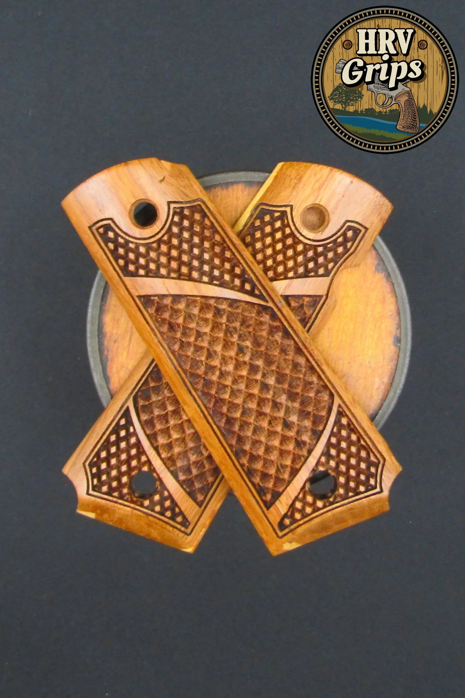 1911 Full Size Government Panels Bamboo Dragonscales and FlatTop